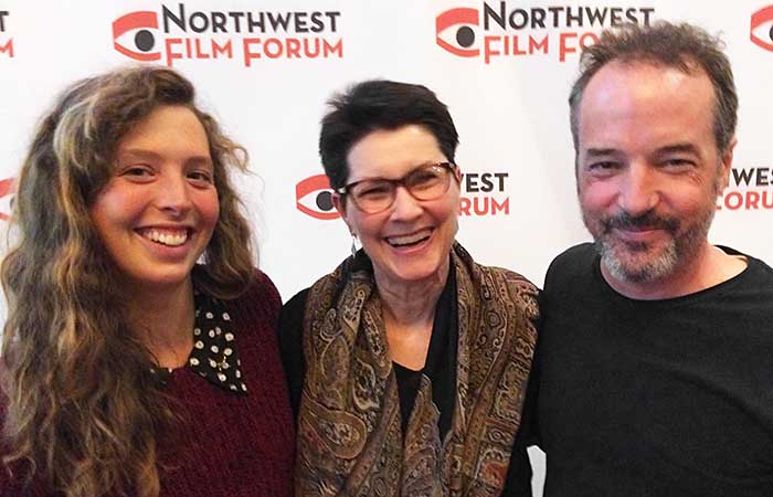 Linda Caryn and Reed, the filmmakers